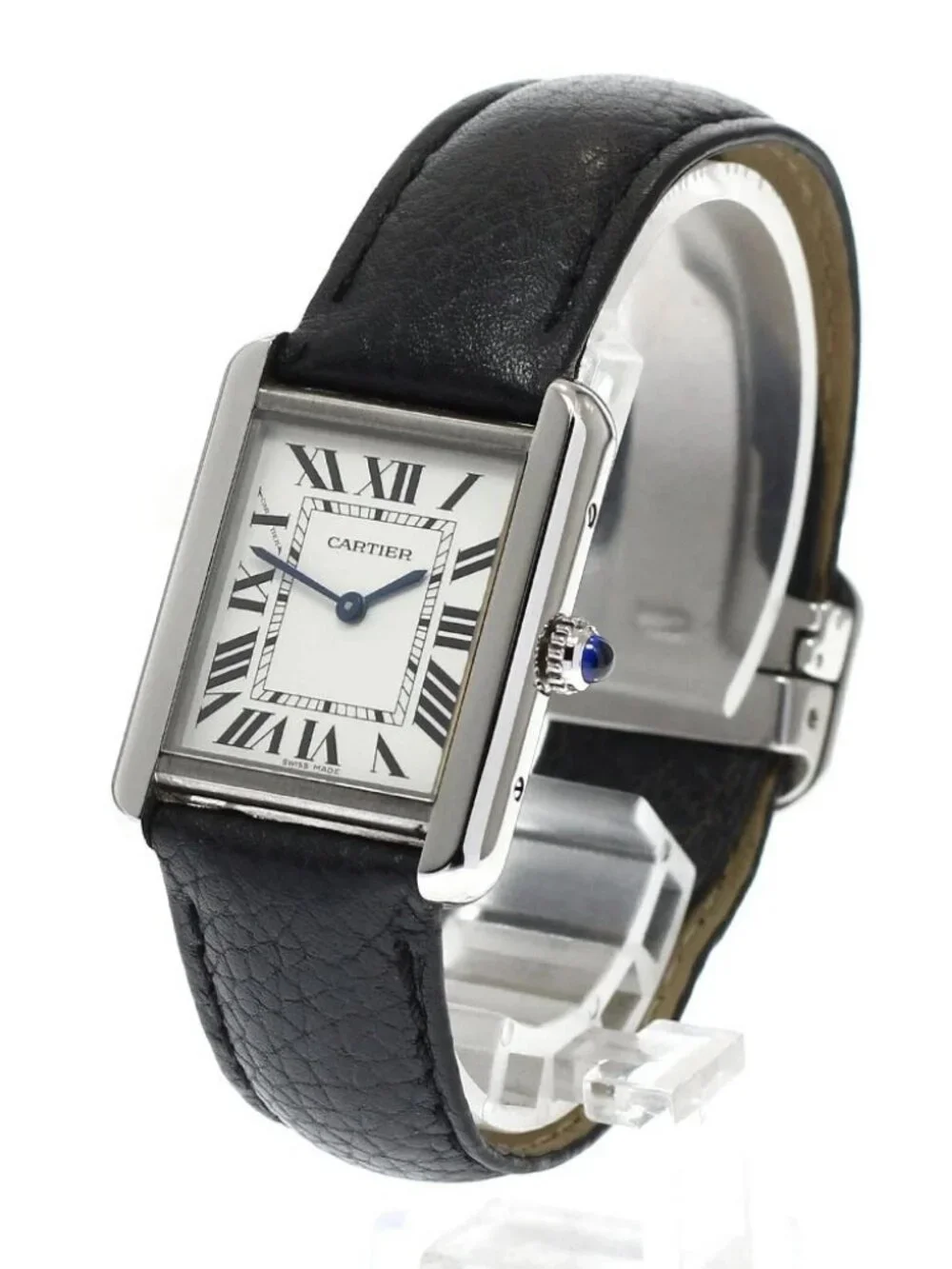 CARTIER Tank solo SM WSTA0030 Silver Dial Quartz Ladies Watch_960855 - Picture 3 of 7
